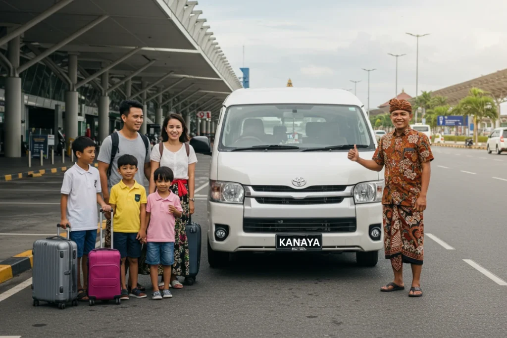 Armada Mobil Kanaya Rentcar di Bandara Ngurah Rai